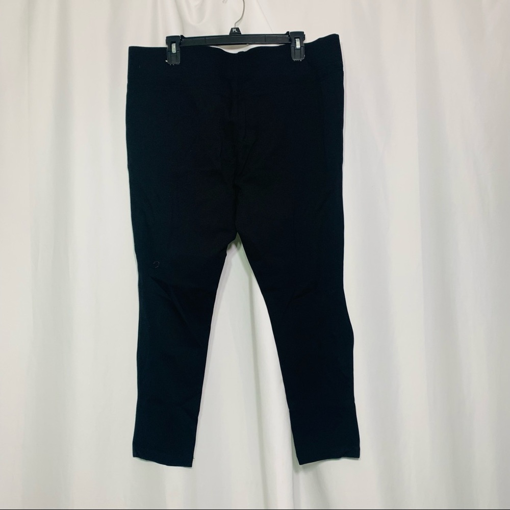 Loft Black Knit Skinny Leggings Size XL